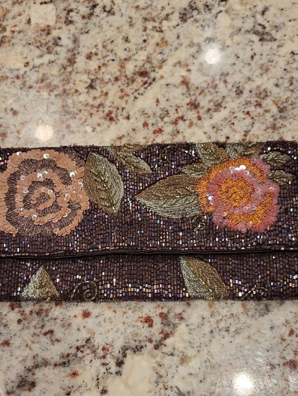 NWOT Accessorize Beaded Bag Or Wallet
